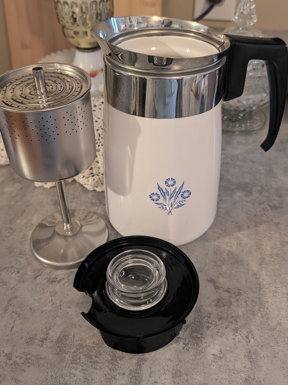 CORNINGWARE 6 Cup Percolator NWOT